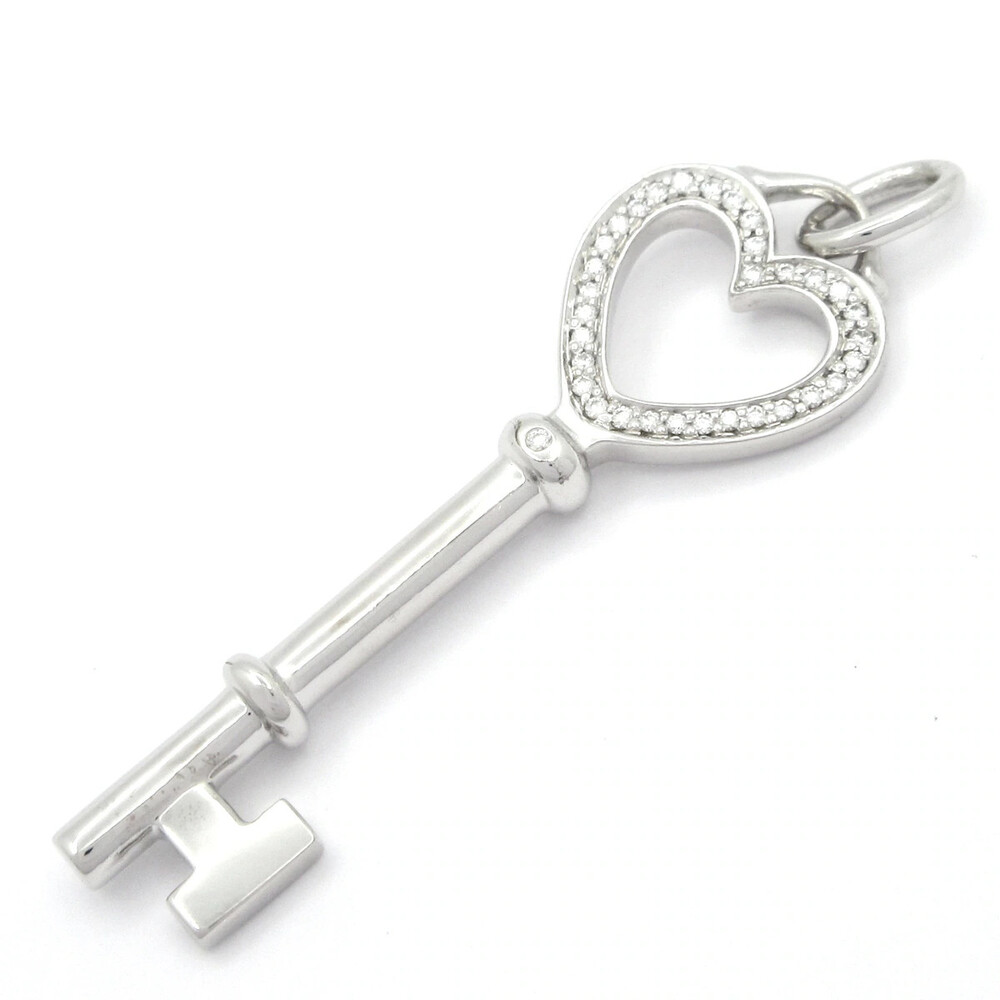 Tiffany&Co. Heart Key 18K White Gold #345716T15B